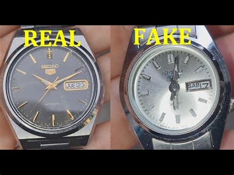 how to spot a fake seiko 5 watch|seiko watch serial number checker.